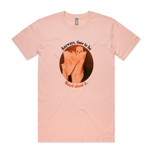 Weird About It Tee by Lonely Kids Club. All clothing from our T-shirts to our shorts and hoodies are ethically made, and printed packed and shipped from Sydney.
