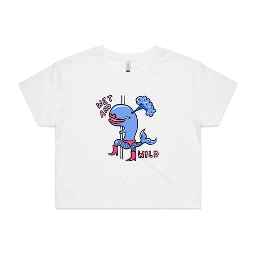 Wet And Wild Tee by Lonely Kids Club. All clothing from our T-shirts to our shorts and hoodies are ethically made, and printed packed and shipped from Sydney.