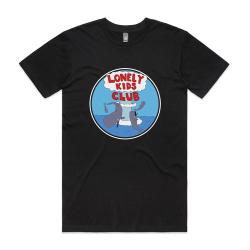 Whales Tee by Lonely Kids Club. All clothing from our T-shirts to our shorts and hoodies are ethically made, and printed packed and shipped from Sydney.
