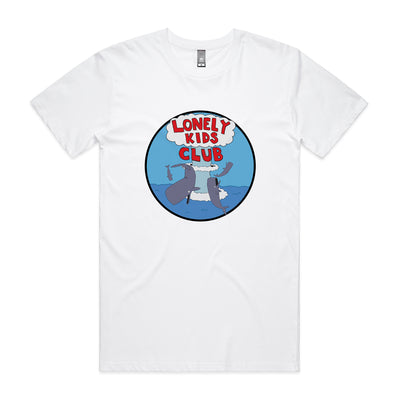 Whales Tee by Lonely Kids Club. All clothing from our T-shirts to our shorts and hoodies are ethically made, and printed packed and shipped from Sydney.