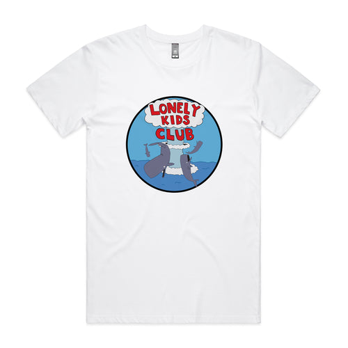 Whales Tee by Lonely Kids Club. All clothing from our T-shirts to our shorts and hoodies are ethically made, and printed packed and shipped from Sydney.
