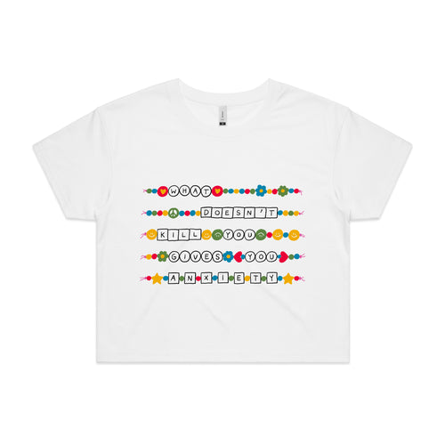What Doesn't Kill You Tee by Lonely Kids Club. All clothing from our T-shirts to our shorts and hoodies are ethically made, and printed packed and shipped from Sydney.