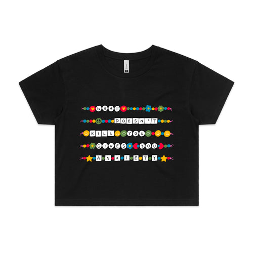 What Doesn't Kill You Tee by Lonely Kids Club. All clothing from our T-shirts to our shorts and hoodies are ethically made, and printed packed and shipped from Sydney.