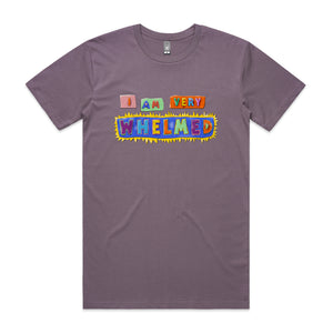 Whelmed Tee by Lonely Kids Club. All clothing from our T-shirts to our shorts and hoodies are ethically made, and printed packed and shipped from Sydney.
