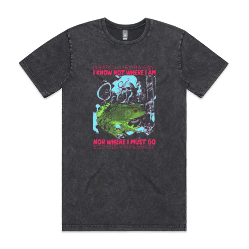 Where I Must Go Tee by Lonely Kids Club. All clothing from our T-shirts to our shorts and hoodies are ethically made, and printed packed and shipped from Sydney.