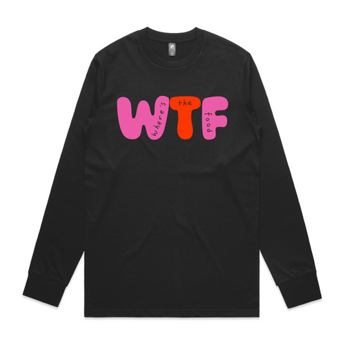 Where's The Food Tee by Lonely Kids Club. All clothing from our T-shirts to our shorts and hoodies are ethically made, and printed packed and shipped from Sydney.