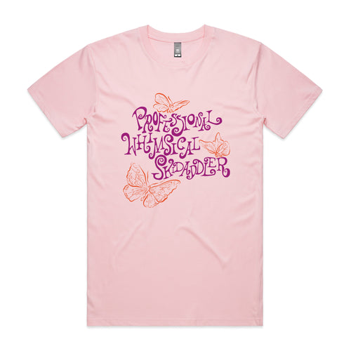 Whimsical Skidaddler Tee by Lonely Kids Club. All clothing from our T-shirts to our shorts and hoodies are ethically made, and printed packed and shipped from Sydney.