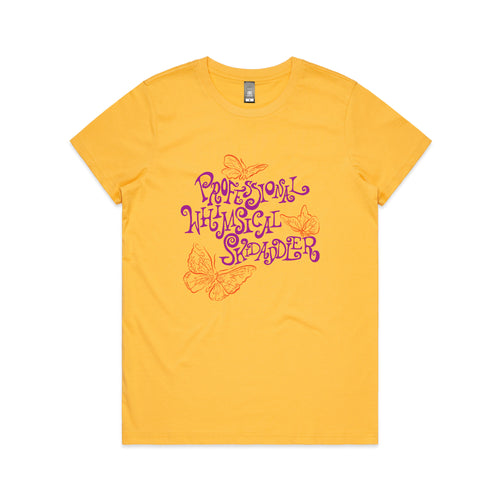 Whimsical Skidaddler Tee by Lonely Kids Club. All clothing from our T-shirts to our shorts and hoodies are ethically made, and printed packed and shipped from Sydney.