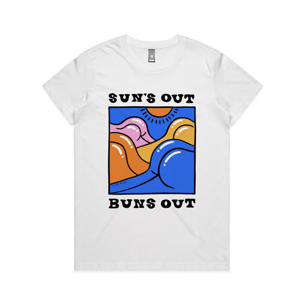 Suns Out Buns Out Tee