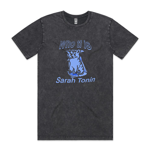 Who TF Tee by Lonely Kids Club. All clothing from our T-shirts to our shorts and hoodies are ethically made, and printed packed and shipped from Sydney.