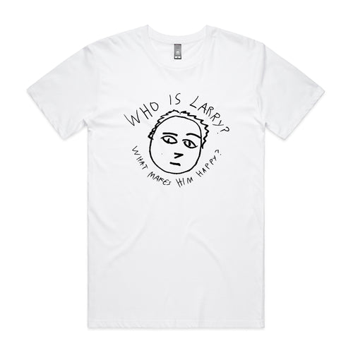 Who Is Larry Tee by Lonely Kids Club. All clothing from our T-shirts to our shorts and hoodies are ethically made, and printed packed and shipped from Sydney.
