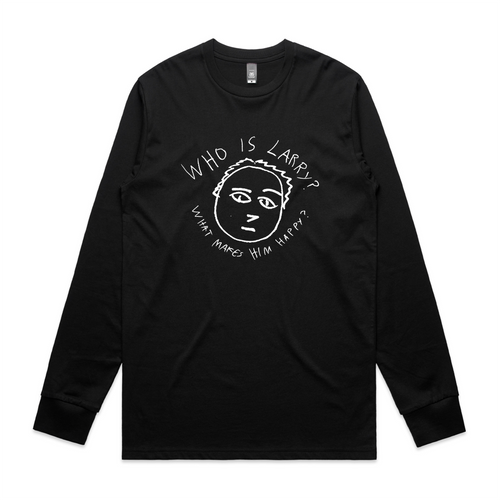 Who Is Larry Tee by Lonely Kids Club. All clothing from our T-shirts to our shorts and hoodies are ethically made, and printed packed and shipped from Sydney.