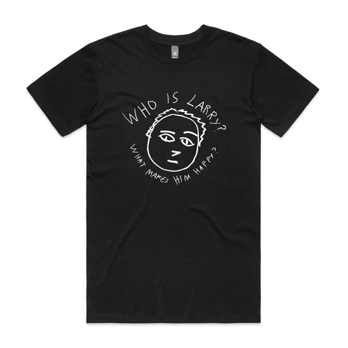 Who Is Larry Tee by Lonely Kids Club. All clothing from our T-shirts to our shorts and hoodies are ethically made, and printed packed and shipped from Sydney.