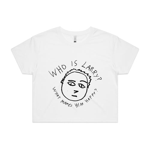 Who Is Larry Tee by Lonely Kids Club. All clothing from our T-shirts to our shorts and hoodies are ethically made, and printed packed and shipped from Sydney.