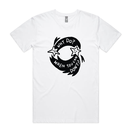 Why Do Tee by Lonely Kids Club. All clothing from our T-shirts to our shorts and hoodies are ethically made, and printed packed and shipped from Sydney.