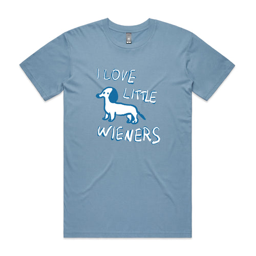 Little Wieners Tee by Lonely Kids Club. All clothing from our T-shirts to our shorts and hoodies are ethically made, and printed packed and shipped from Sydney.
