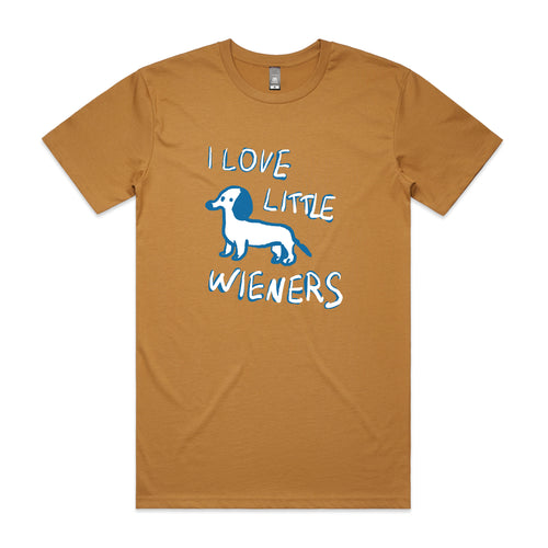 Little Wieners Tee by Lonely Kids Club. All clothing from our T-shirts to our shorts and hoodies are ethically made, and printed packed and shipped from Sydney.