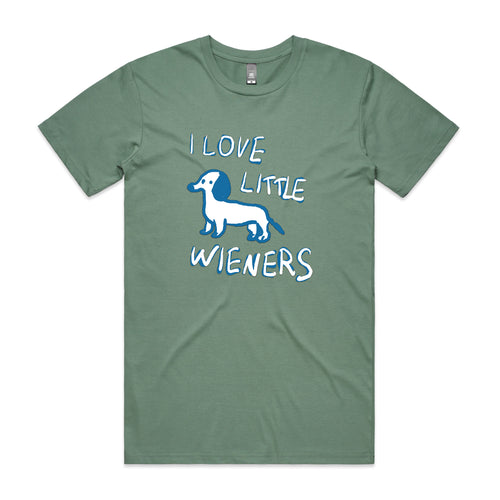 Little Wieners Tee by Lonely Kids Club. All clothing from our T-shirts to our shorts and hoodies are ethically made, and printed packed and shipped from Sydney.