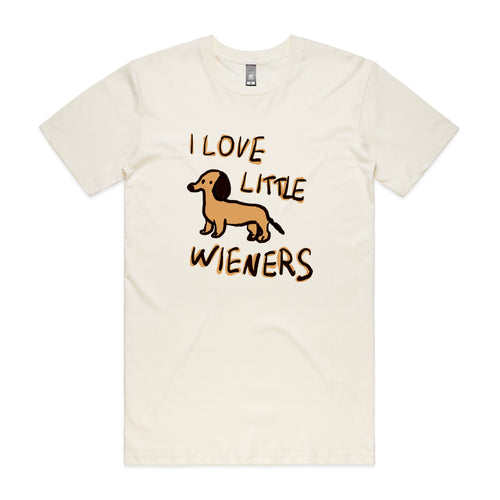 Little Wieners Tee by Lonely Kids Club. All clothing from our T-shirts to our shorts and hoodies are ethically made, and printed packed and shipped from Sydney.