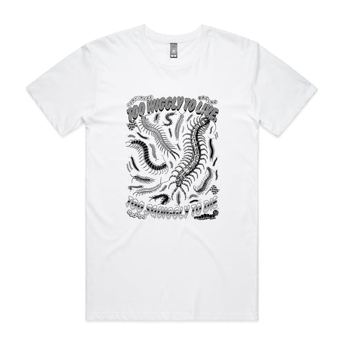 Too Wiggly Tee by Lonely Kids Club. All clothing from our T-shirts to our shorts and hoodies are ethically made, and printed packed and shipped from Sydney.