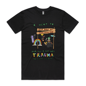 Willie Wonka Wrld Tee by Lonely Kids Club. All clothing from our T-shirts to our shorts and hoodies are ethically made, and printed packed and shipped from Sydney.