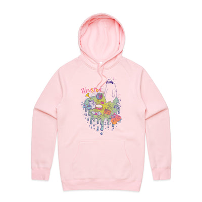 Winston Hobbies Hoodie by Lonely Kids Club. All clothing from our T-shirts to our shorts and hoodies are ethically made, and printed packed and shipped from Sydney.