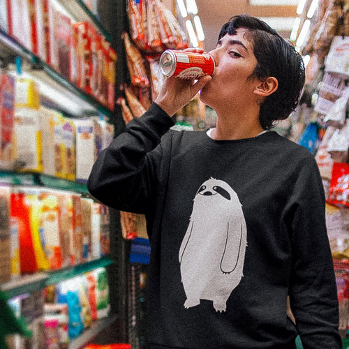 Winston Jumper by Lonely Kids Club. All clothing from our T-shirts to our shorts and hoodies are ethically made, and printed packed and shipped from Sydney.