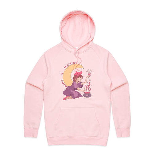 Witch In Training Hoodie by Lonely Kids Club. All clothing from our T-shirts to our shorts and hoodies are ethically made, and printed packed and shipped from Sydney.