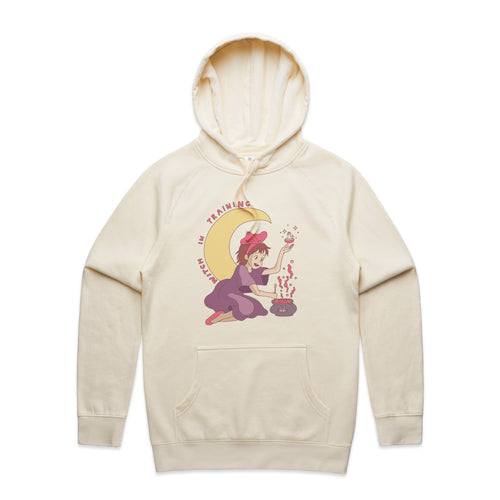 Witch In Training Hoodie by Lonely Kids Club. All clothing from our T-shirts to our shorts and hoodies are ethically made, and printed packed and shipped from Sydney.