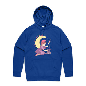 Witch In Training Hoodie by Lonely Kids Club. All clothing from our T-shirts to our shorts and hoodies are ethically made, and printed packed and shipped from Sydney.