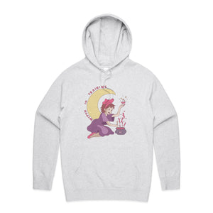 Witch In Training Hoodie by Lonely Kids Club. All clothing from our T-shirts to our shorts and hoodies are ethically made, and printed packed and shipped from Sydney.