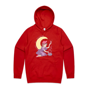 Witch In Training Hoodie by Lonely Kids Club. All clothing from our T-shirts to our shorts and hoodies are ethically made, and printed packed and shipped from Sydney.