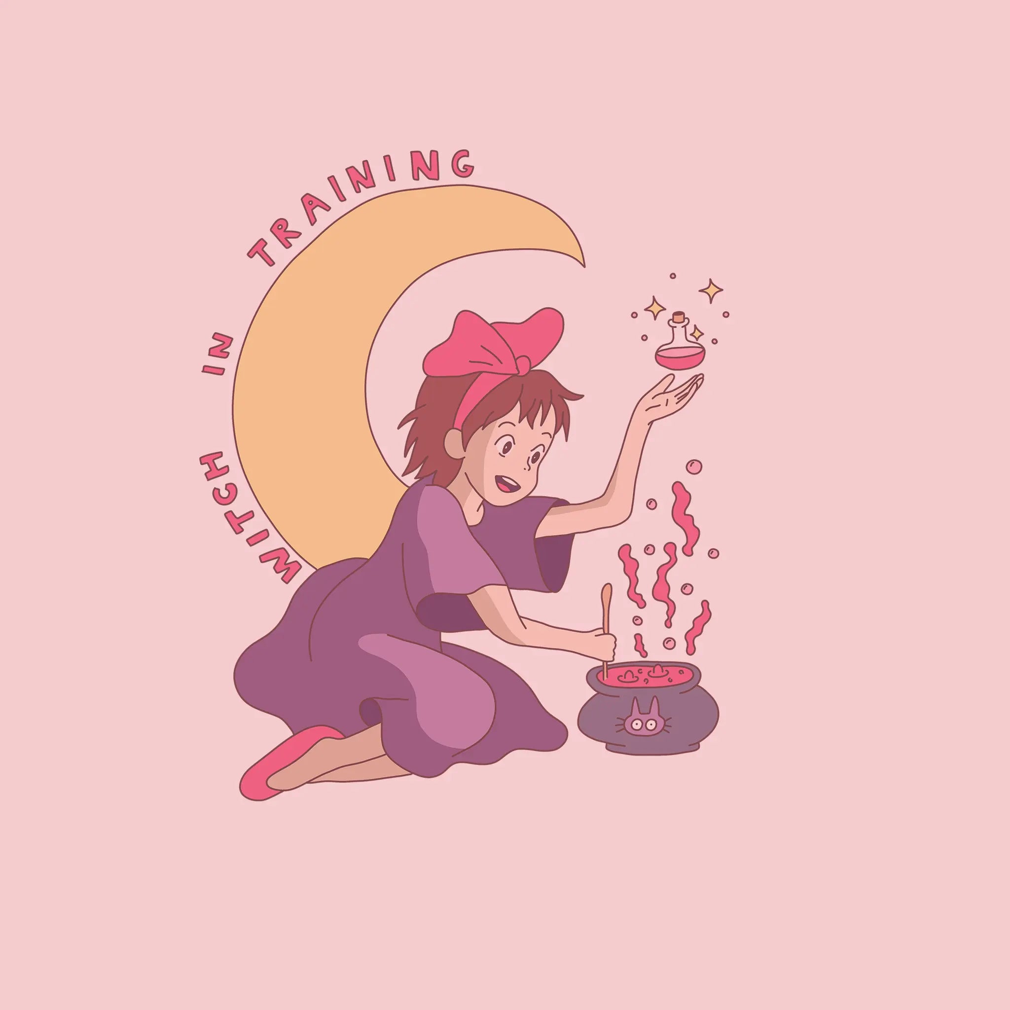 Witch In Training Kids Tee