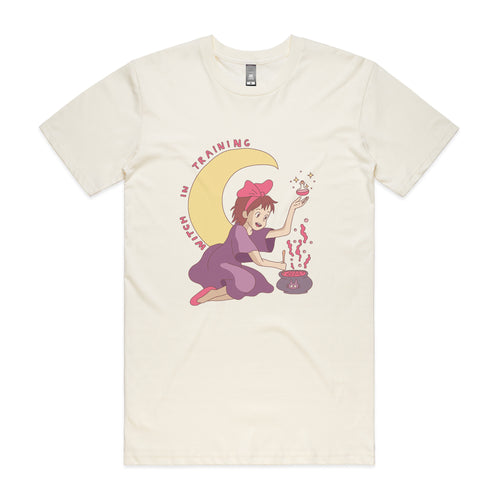 Witch In Training Tee by Lonely Kids Club. All clothing from our T-shirts to our shorts and hoodies are ethically made, and printed packed and shipped from Sydney.