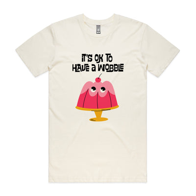 Have A Wobble Tee by Lonely Kids Club. All clothing from our T-shirts to our shorts and hoodies are ethically made, and printed packed and shipped from Sydney.