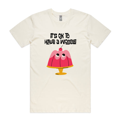 Have A Wobble Tee by Lonely Kids Club. All clothing from our T-shirts to our shorts and hoodies are ethically made, and printed packed and shipped from Sydney.