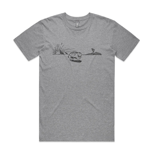 Wombat Tee by Lonely Kids Club. All clothing from our T-shirts to our shorts and hoodies are ethically made, and printed packed and shipped from Sydney.