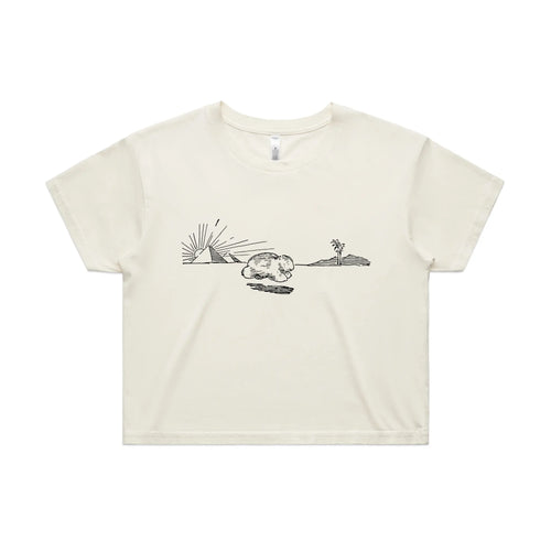 Wombat Tee by Lonely Kids Club. All clothing from our T-shirts to our shorts and hoodies are ethically made, and printed packed and shipped from Sydney.