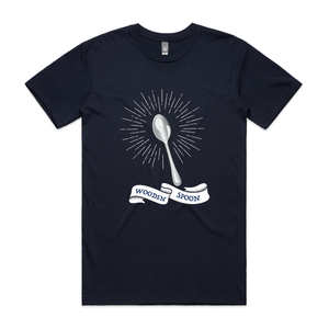 Wooden Spoon Tee by Lonely Kids Club. All clothing from our T-shirts to our shorts and hoodies are ethically made, and printed packed and shipped from Sydney.