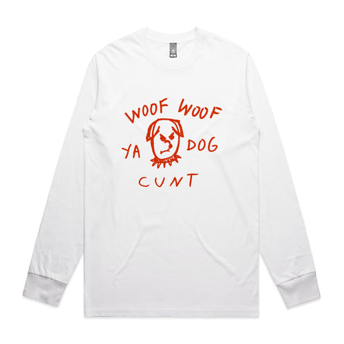 Woof Woof Tee by Lonely Kids Club. All clothing from our T-shirts to our shorts and hoodies are ethically made, and printed packed and shipped from Sydney.