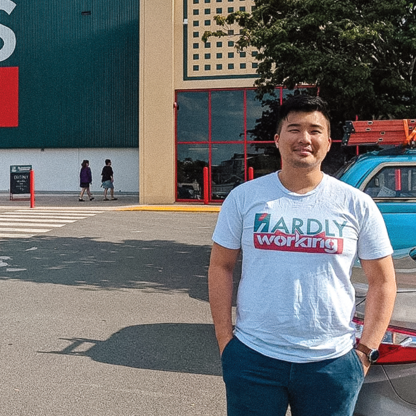 Hardly Working Tee | Lonely Kids Club Australia