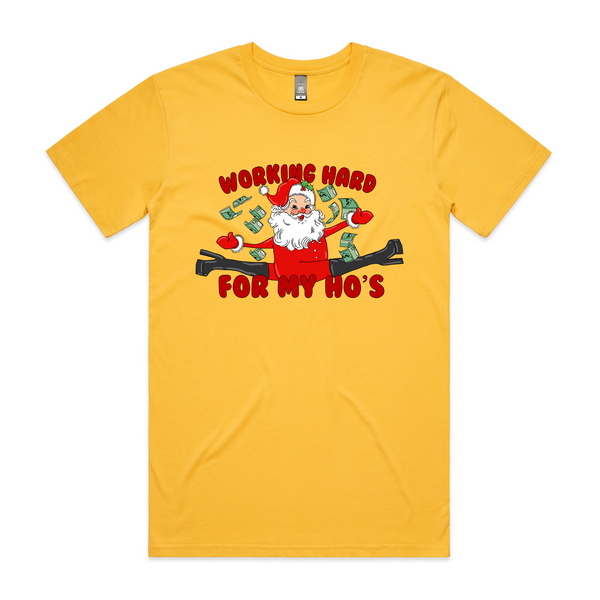 Working Hard For My Ho's Tee