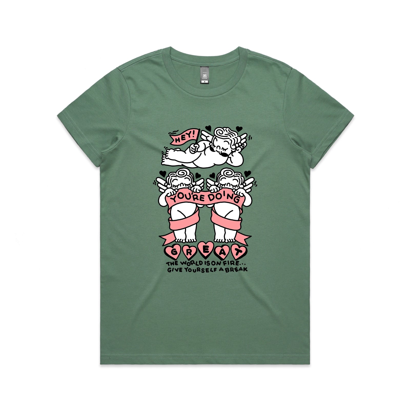 World On Fire Tee