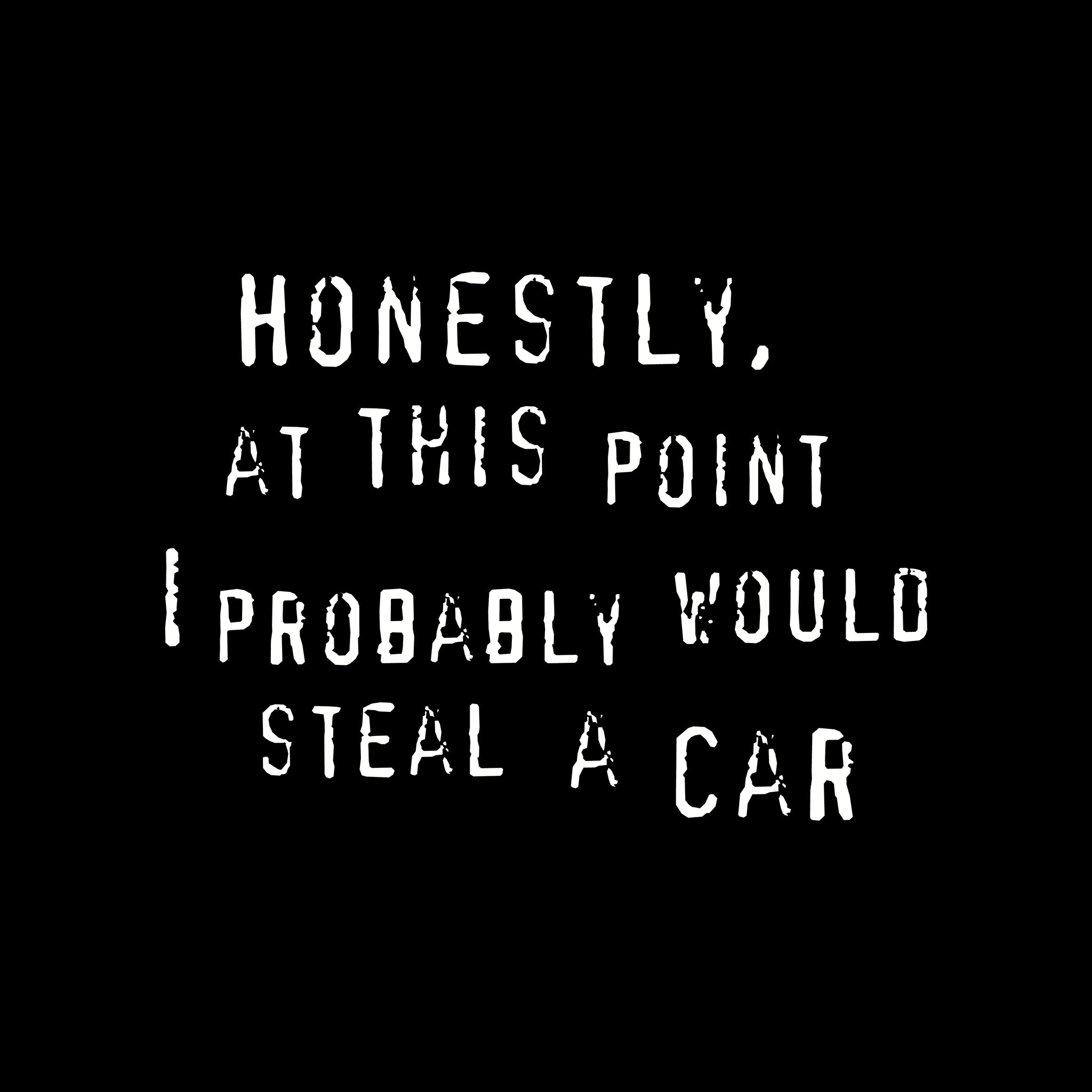 Would Steal A Car Hoodie
