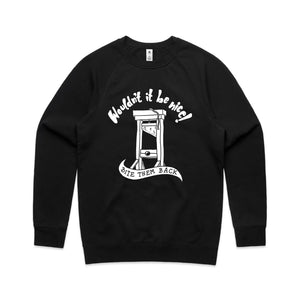 Wouldn't It Be Nice Jumper by Lonely Kids Club. All clothing from our T-shirts to our shorts and hoodies are ethically made, and printed packed and shipped from Sydney.