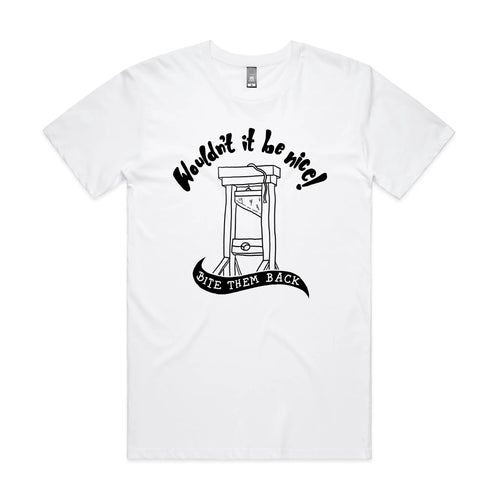 Wouldn't It Be Nice Tee by Lonely Kids Club. All clothing from our T-shirts to our shorts and hoodies are ethically made, and printed packed and shipped from Sydney.