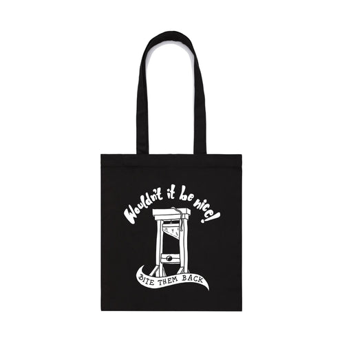 Wouldn't It Be Nice Tote by Lonely Kids Club. All clothing from our T-shirts to our shorts and hoodies are ethically made, and printed packed and shipped from Sydney.
