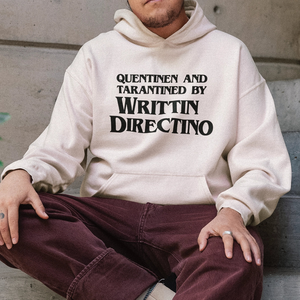 Writtin Directino Hoodie | Lonely Kids Club Australia