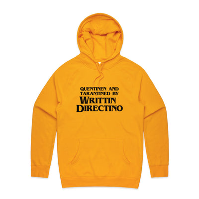 Writtin Directino Hoodie by Lonely Kids Club. All clothing from our T-shirts to our shorts and hoodies are ethically made, and printed packed and shipped from Sydney.