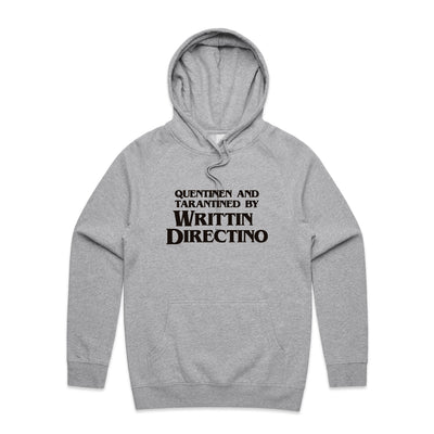 Writtin Directino Hoodie by Lonely Kids Club. All clothing from our T-shirts to our shorts and hoodies are ethically made, and printed packed and shipped from Sydney.